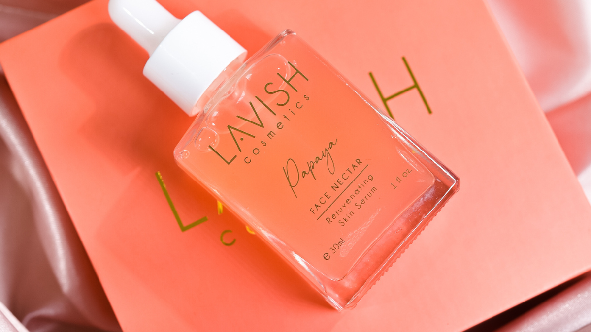 Lavish Cosmetics Papaya Face Nectar Rejuvenating Skin Serum