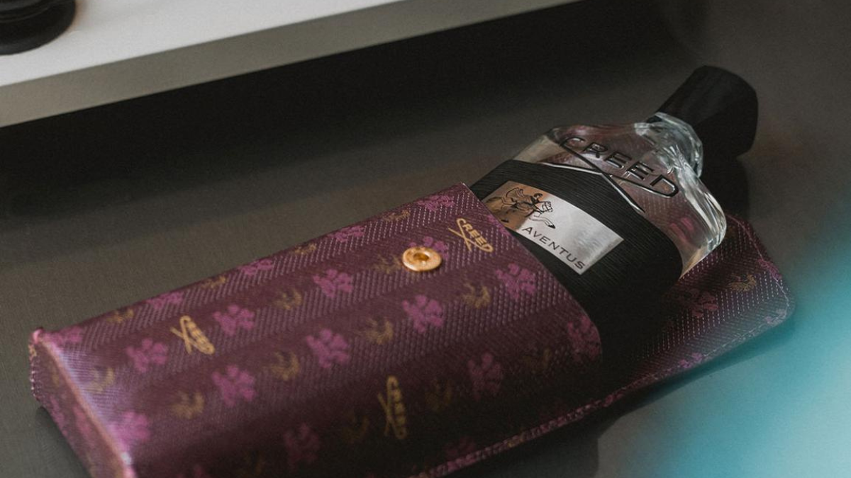 Creed Leather Sleeve & Fragrance Duo