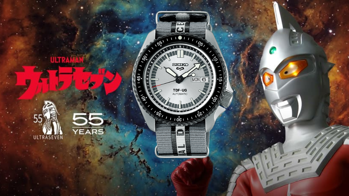 Seiko X Ultraman Ultraseven SBSA195