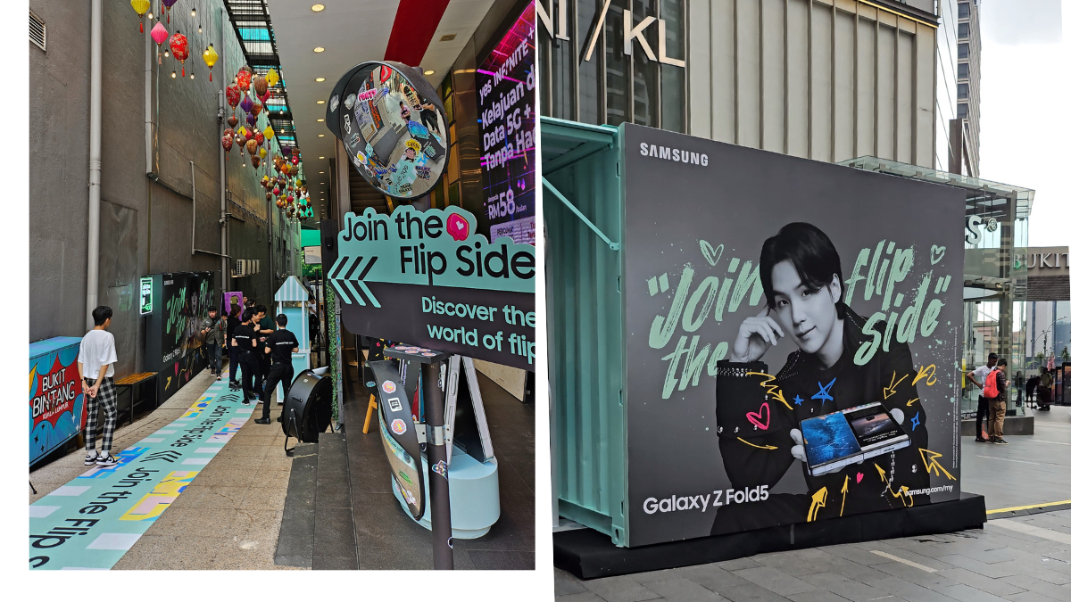 Samsung Flip Town in Bukit Bintang