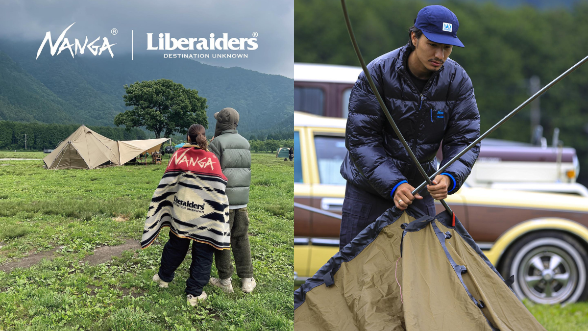 Liberaiders X Nanga Second Collaboration