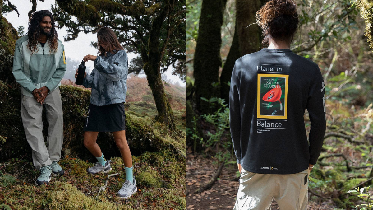ADIDAS TERREX AND NATIONAL GEOGRAPHIC REVEAL RAINFOREST-INSPIRED HIKING COLLECTION