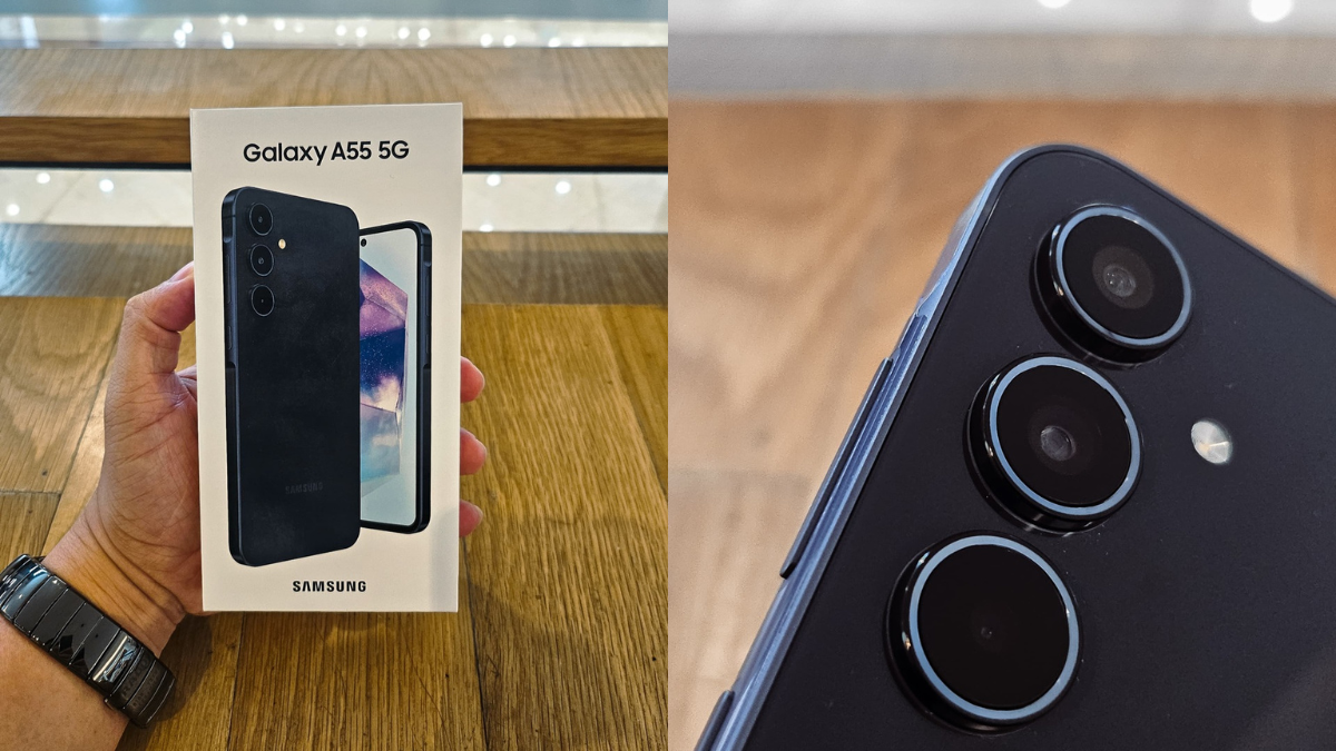 Unboxing Samsung Galaxy A55 Awesome Navy