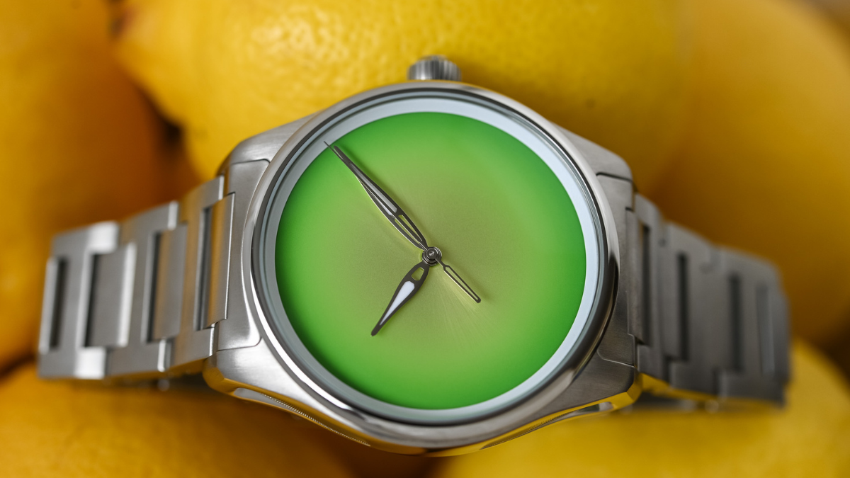 H.Moser & Cie Pioneer Centre Seconds Concept Citrus Green cover image