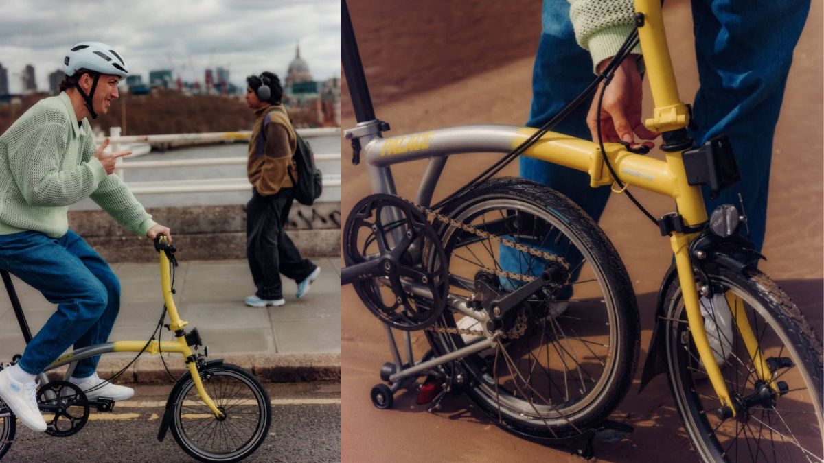 Palace x Brompton Bike
