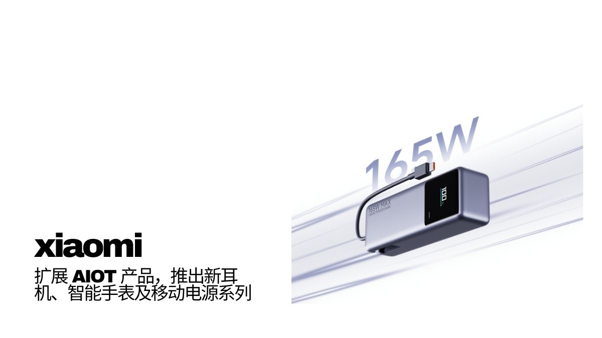 Xiaomi Amplifies AIoT Segment with New Redmi Buds 6 Series & redmi Watch 5 and power Bank 10000 Series