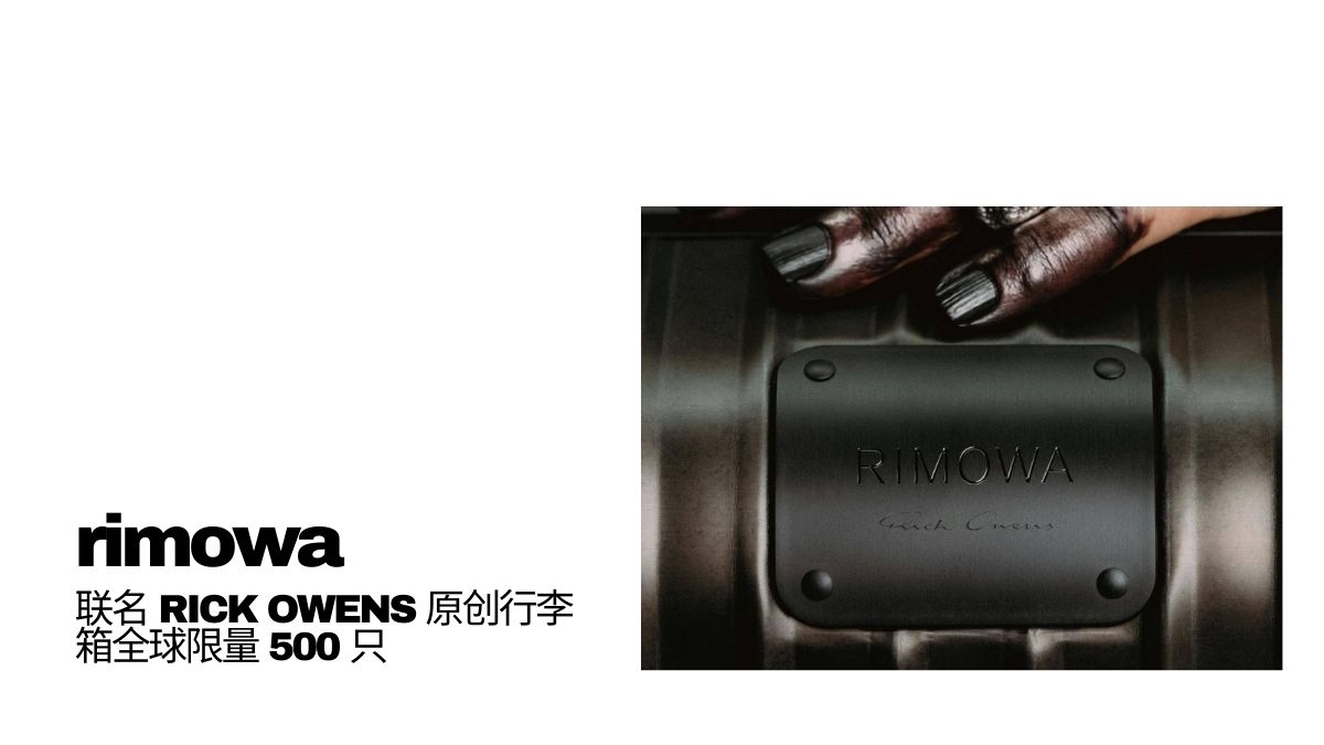 RIMOWA × Rick Owens limited-edition Original Cabin Bronze