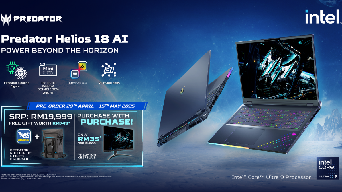 Predator Helios 18 AI and all-new Predator Helios Neo 16S AI gaming laptop