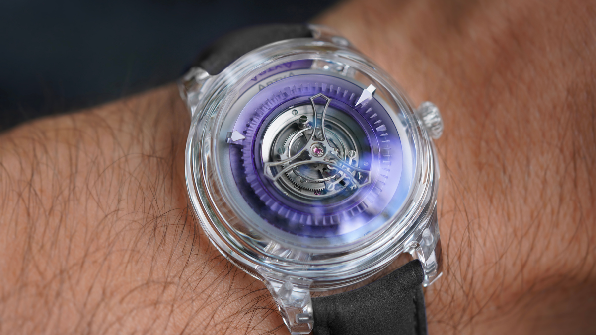 ArtyA unveils Purity Wavy Central Tourbillon Purple 40 mm