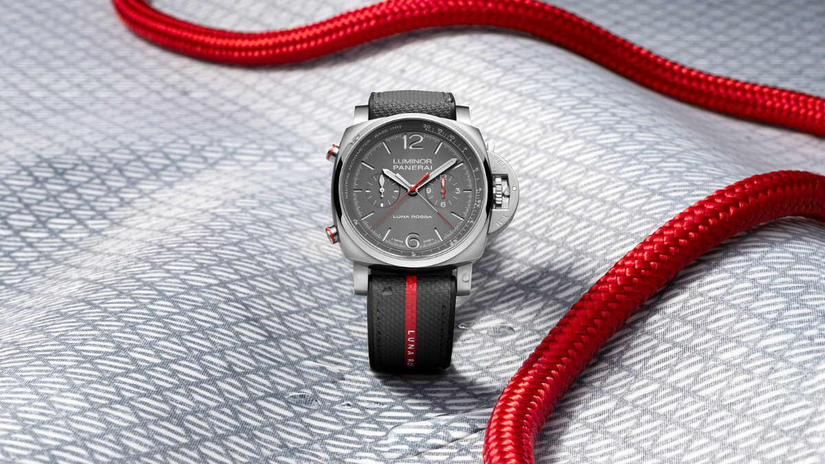 Panerai introduces two new Luminor novelties to the Luna Rossa collection PAM01654 and PAM01653