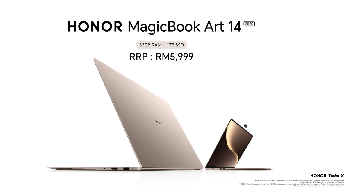 HONOR launched MAGICBOOK ART 14 2025 in Price RM5999