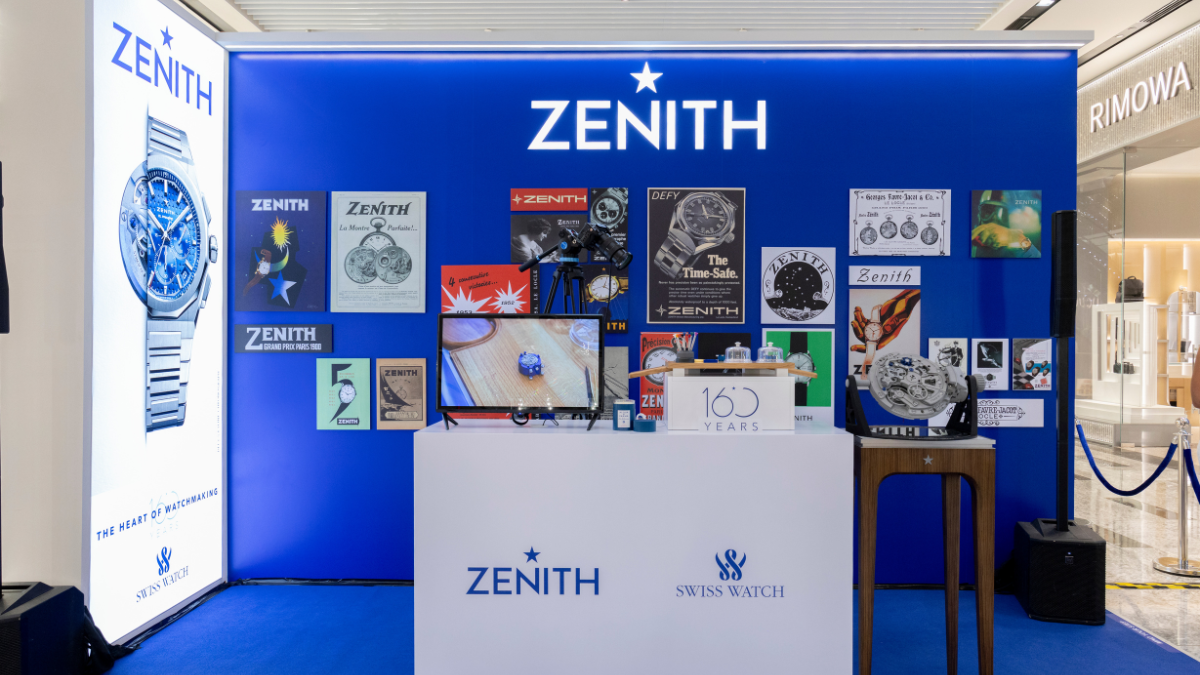ZENITH Celebrates 160 Years with First Pop-Up in Malaysia
