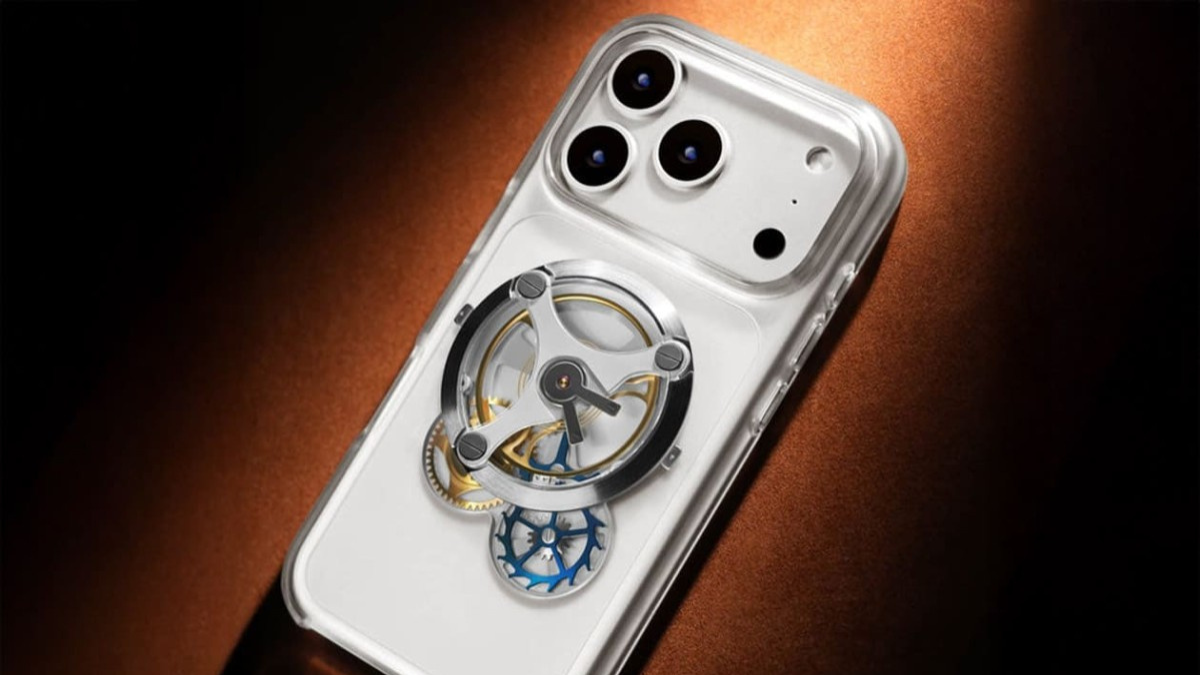 chronomade-escapement Horology Phone Case