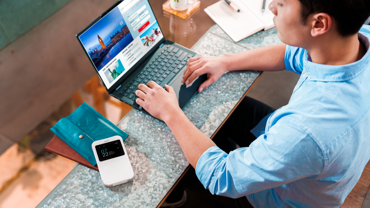 Acer Simplifies Seamless Connectivity with the New Connect M6E 5G Mobile WiFi