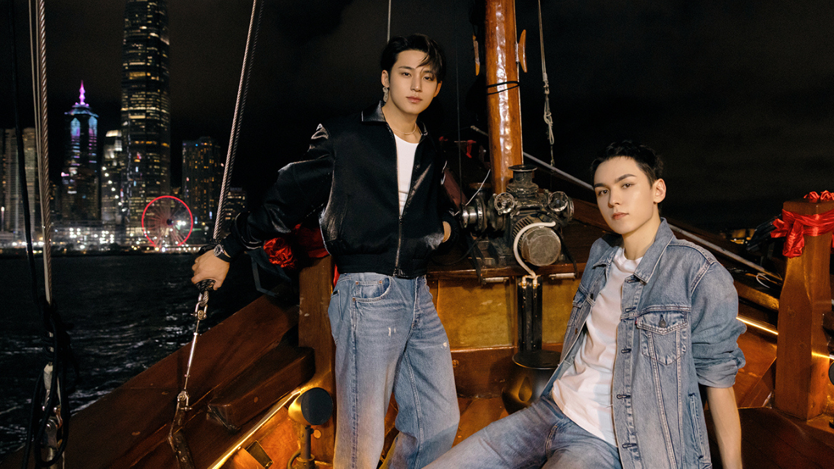 SEVENTEEN MINGYU and VERNON Unlock Hong Kong's Harbour Night Scene Gems