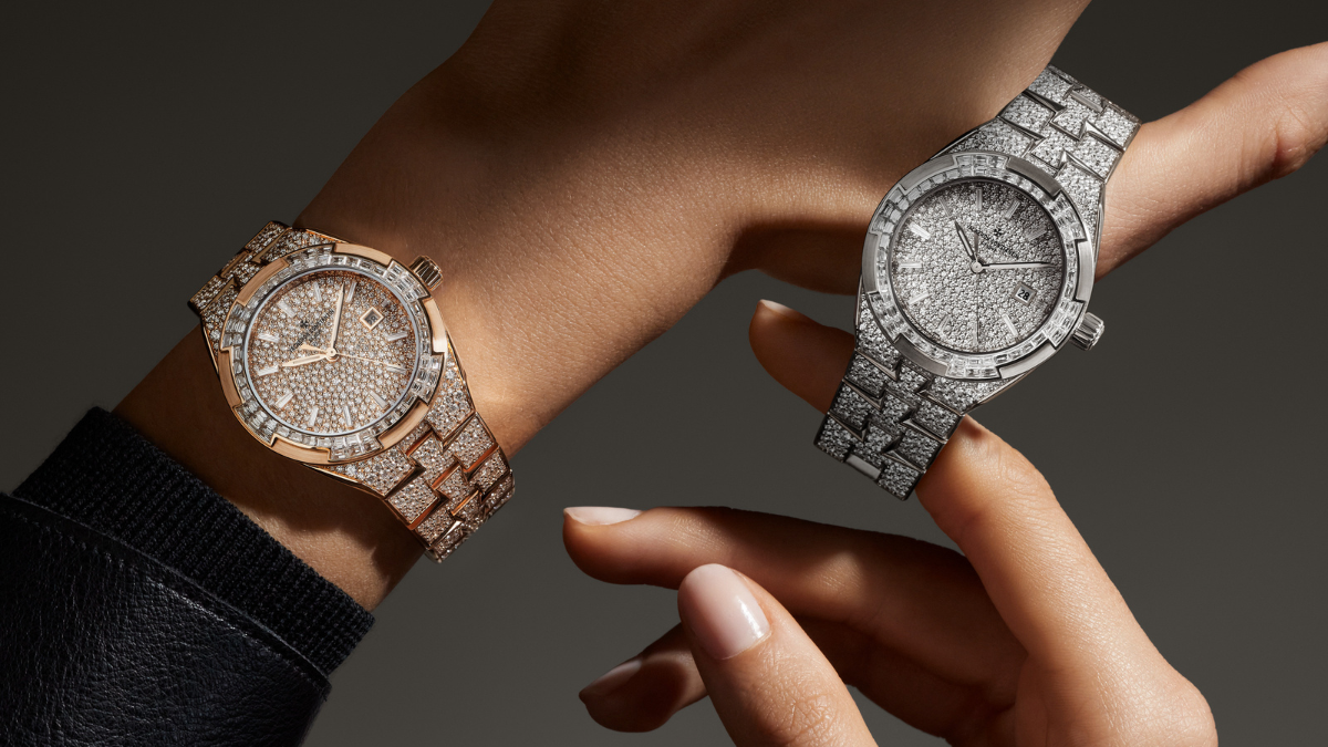 VACHERON CONSTANTIN OVERSEAS series first SELF-WINDING HIGH JEWELLERY