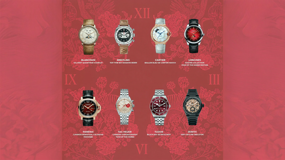 SWISS WATCH Presents 2026 Lunar New Year Celebrate Precious Moments With Prosperous Beginnings