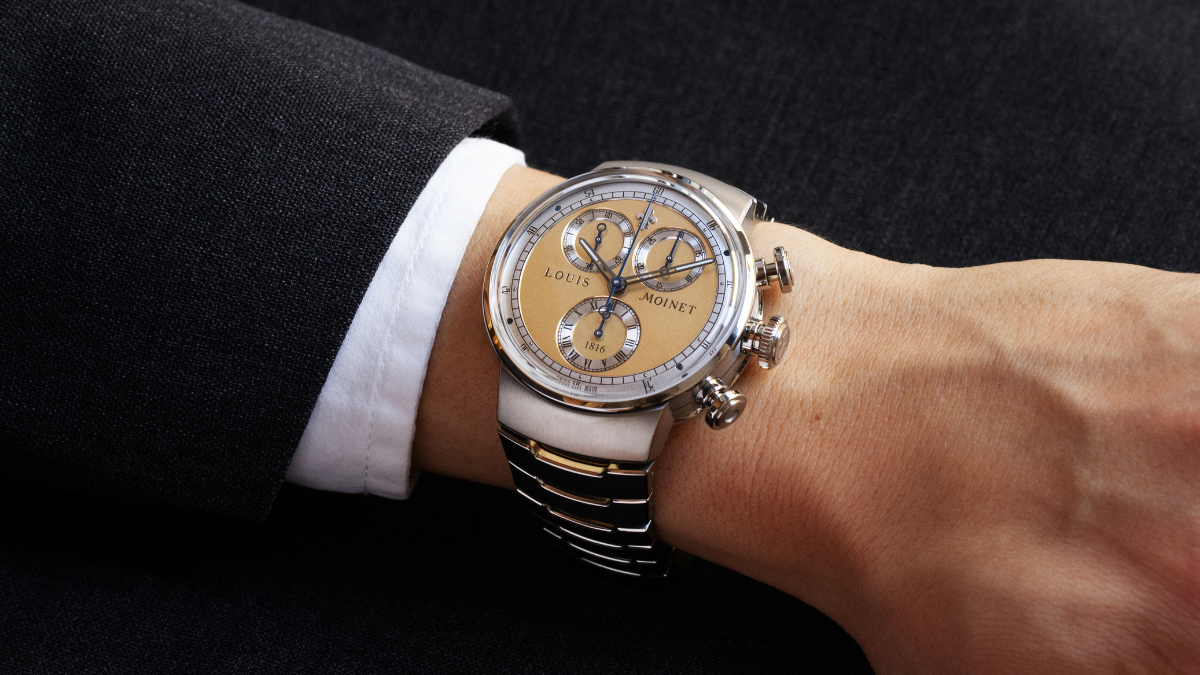 Louis Moinet unveil 1816 CHRONOGRAPH champagne edition
