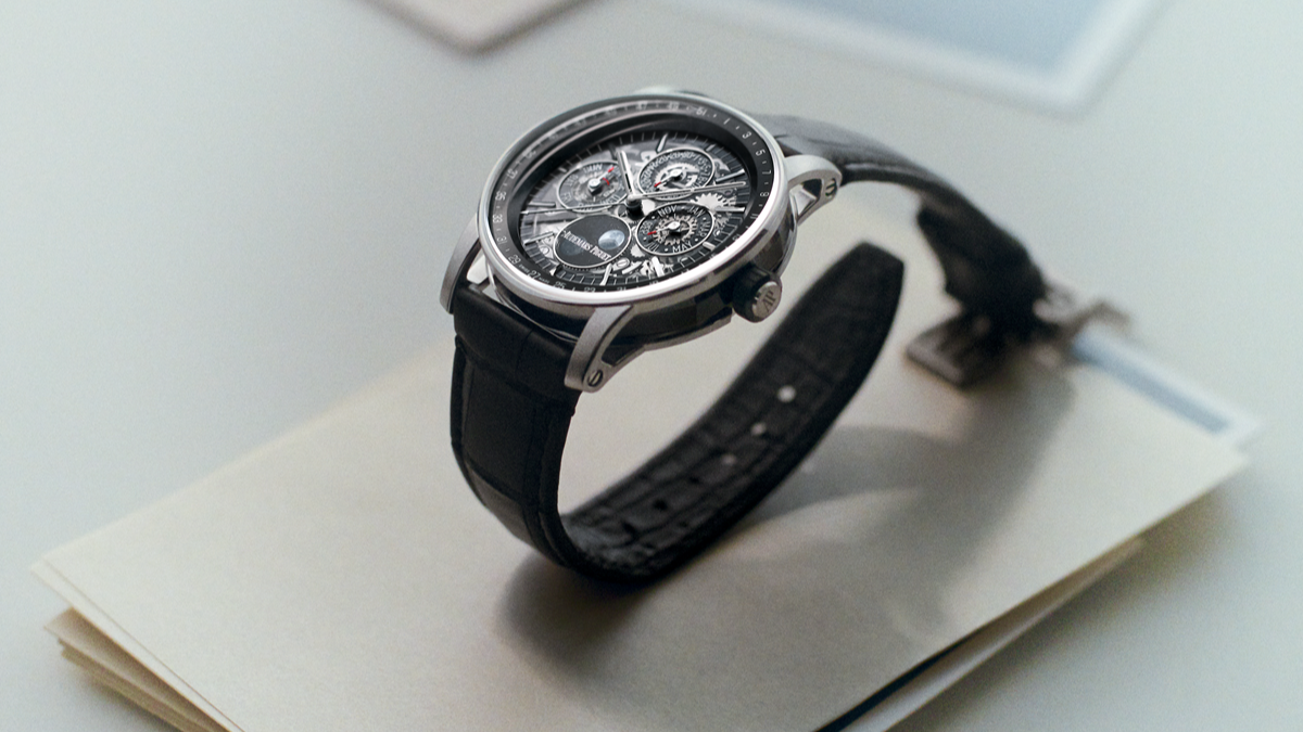 Code 11.59 by Audermas Piguet Selfwinding Perpetual Calendar Openworked with calibre 7139