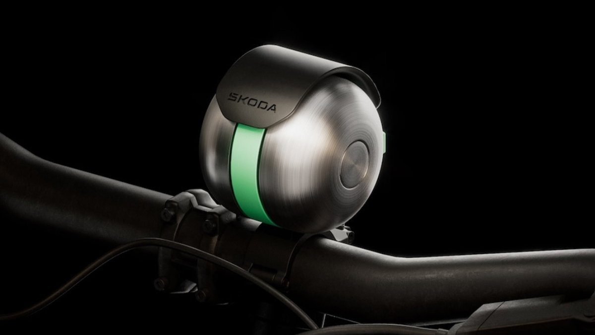 skoda unmissable bicycle duobell