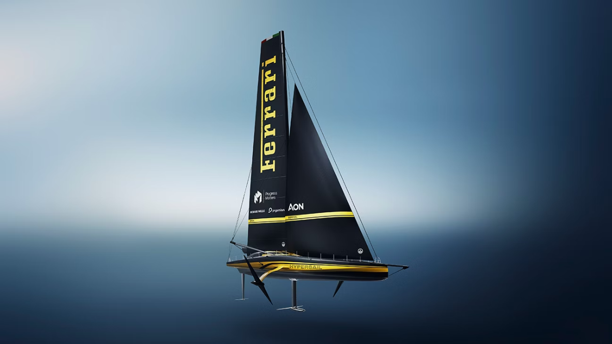 Ferrari reveals the hypersail