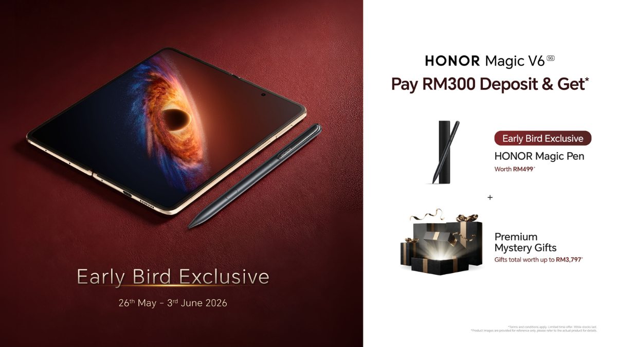 HONOR Magic V6 Opens for Early Bird Bookings with Massive Gifts Package
