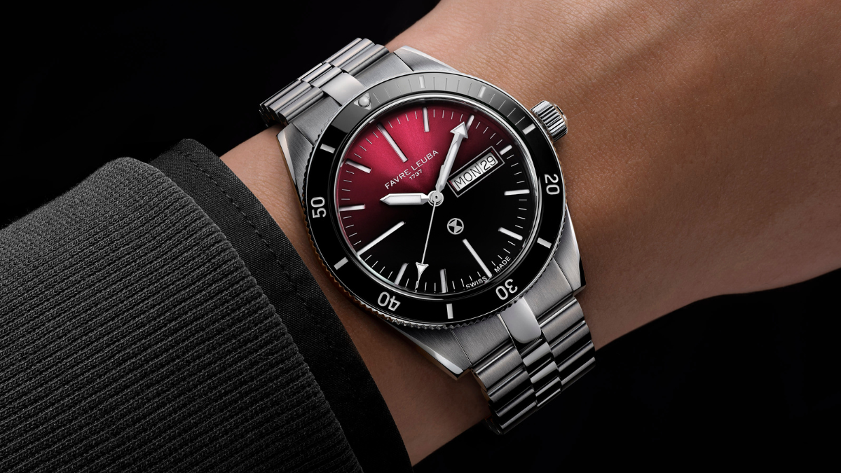 Favre Leuba New Deep Raider Day Date