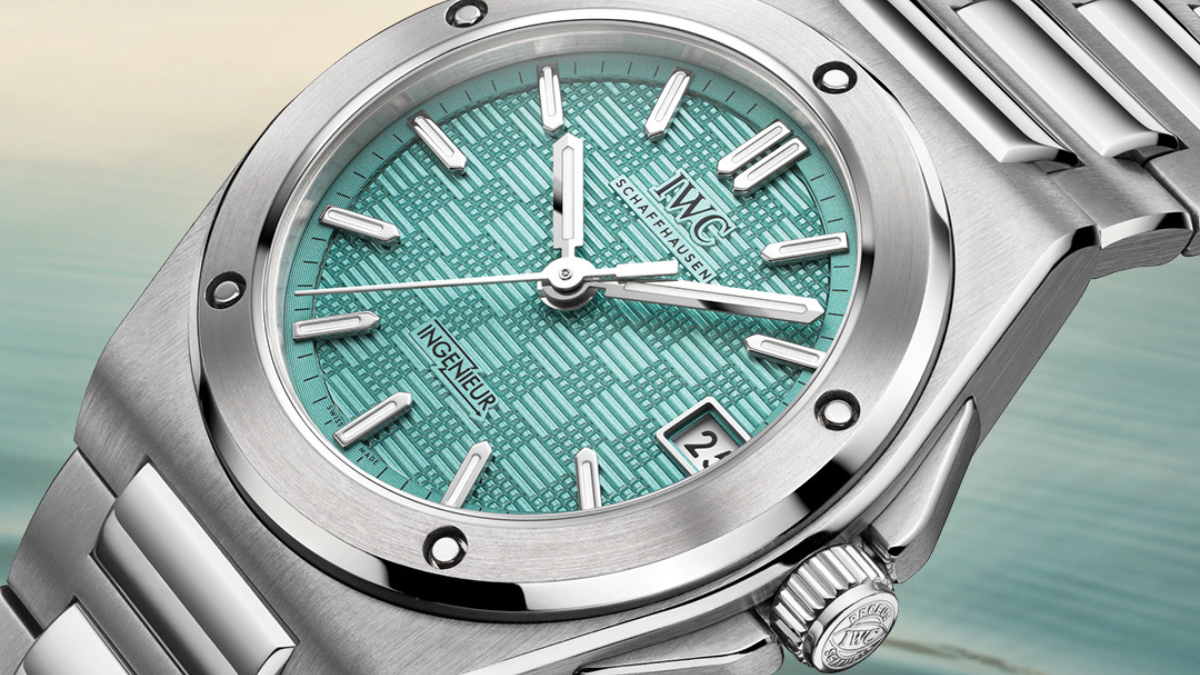 IWC NEW POOL DIAL COLOR for THE INGENIEUR AUTOMATIC 35