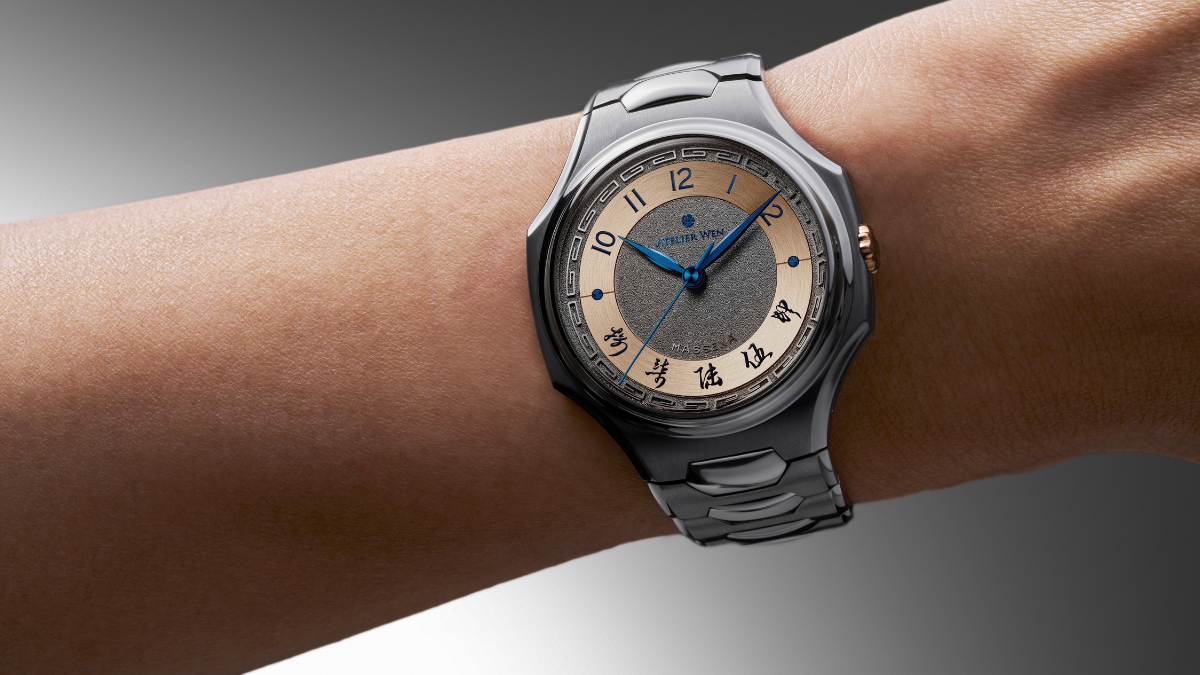 Atelier Wen x Massena LAB Inflection Shuò Rose Gold - Wrist
