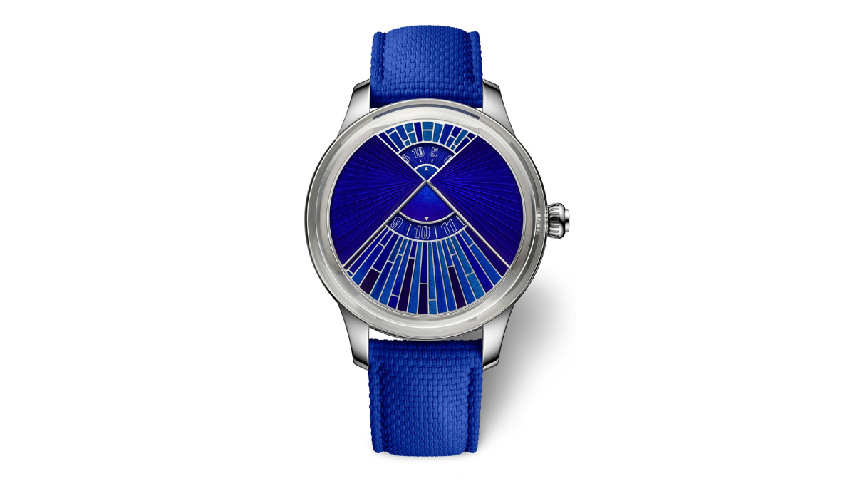 Jaquet Droz counts the hours and minutes in three dimensions