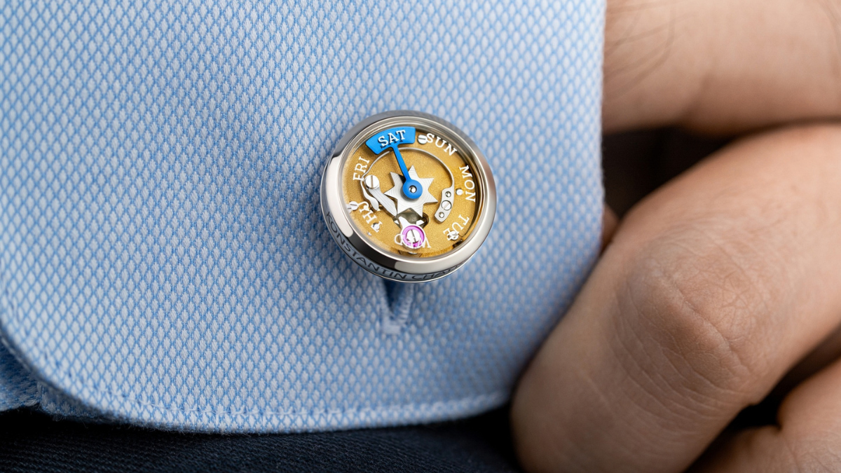 Konstantin Chaykin Master of Days mechanical cufflinks